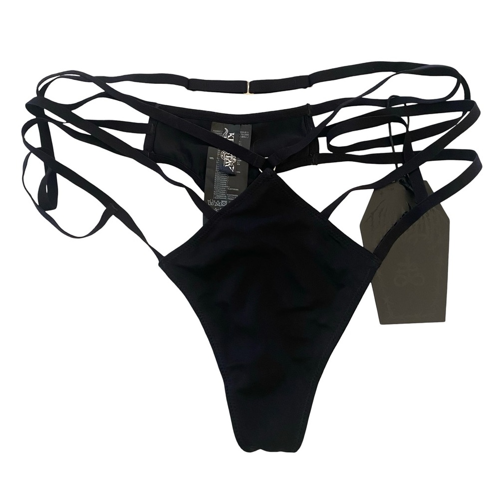 Killstar Cage Effect Panty Black Size Medium